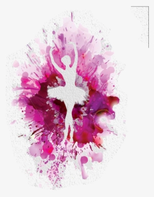 Ballet Dancer Watercolor Painting - Ballet Dancer Watercolor Painting Png