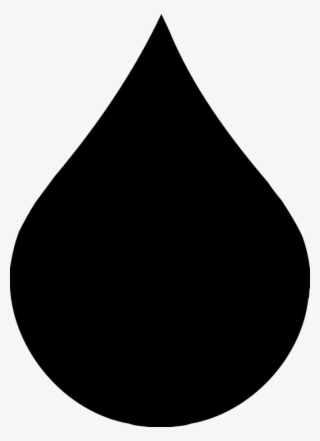 Teardrop Png - Water Drop Black
