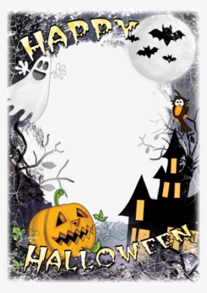 Photo Frame - Happy Halloween - Marcos De Halloween Png