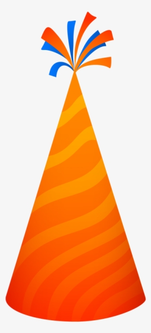 Party Hat Png Image - Orange Party Hat Png