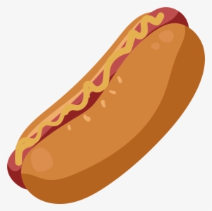 Graphic Stock Hot Dog Pescado Frito Food Convenient - Hot Dog Drawing