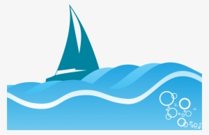 Picture Black And White Library Seawater Wind Wave - Olas De Mar Png