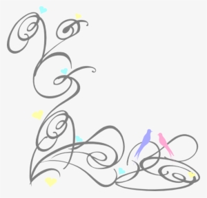 Decorative Swirl Clip Art At Clkercom Vector Clip Art - Swirl Hearts Svg Free