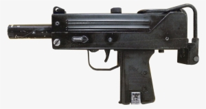 Gun Picture Black And White Stock - Mac Gun Png