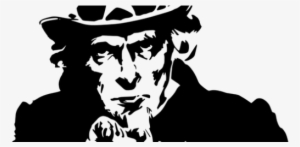 Death And Taxes - Uncle Sam Black Png