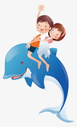 Whale Kid, Whales, Vector, Cartoon Png And Vector - 卡通 海洋