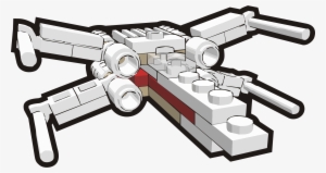 Tie Fighter Anakin Skywalker Lego Star Wars X-wing - Lego Star Wars Ships Png