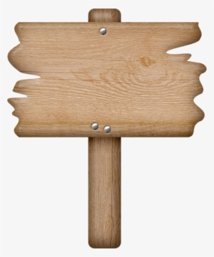 Cartoon Wood Sign Png - Blank Sign Clip Art