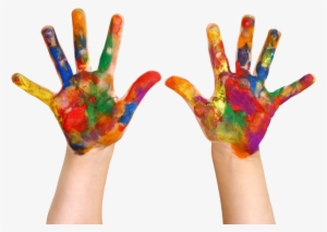 Finger Painting Png - Kids Art