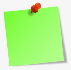 Post It Note Png - Green Sticky Note Png