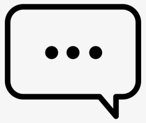 Three Dots Speech Bubble - Speech Bubble With Three Dots