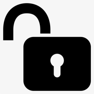 Lock Hole Png - Unlock Icon Png - 1600x1600 PNG Download - PNGkit