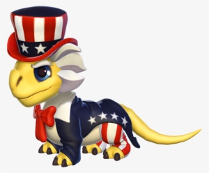 Uncle Sam Dragon Baby - Portable Network Graphics