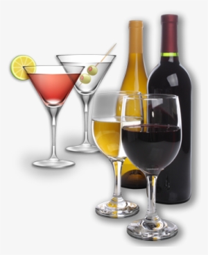 Wine Martinis - Wine Glass Png