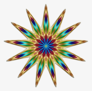 This Free Icons Png Design Of Iridescent Starburst