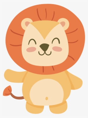 Lion Clip Art - Little Lion Vector Free
