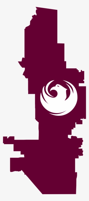Flag Map Of Phoenix