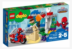 Spiderman Lego Png Vector Library Stock - Spider Man & Hulk Adventures Lego