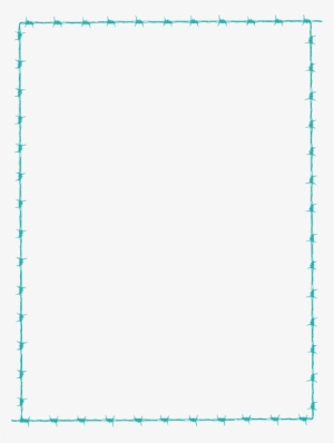 Barbed Wire Border Clipart - Barbed Wire Border