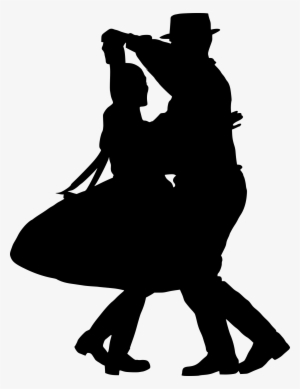Free Download - Square Dancer Silhouette Png