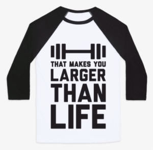 Larger Than Life Baseball Tee - Do Re Mi Fa So Done With You