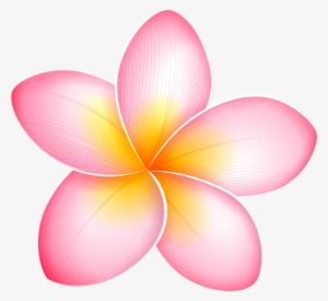 Pink Exotic Flower Png Clip Art - Clip Art
