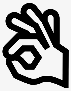 Ok Hand Icon - Finger Symbol