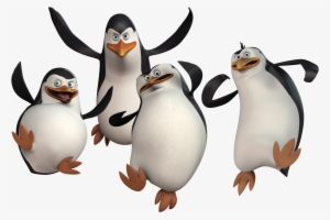 Penguins Png Image, Madagascar Penguins Png Image - Three Penguins Of Madagascar