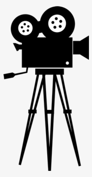 Film Projector On Tripod - Video Camera Vector Png