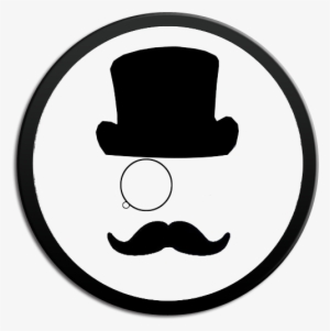 Monocle Top Hat Png Image - Tanda Tanya Vektor Png