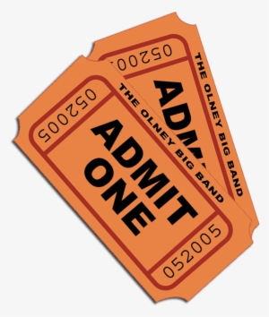 Carnival Transparent Ticket Png Stock - Admit One Roll Tickets