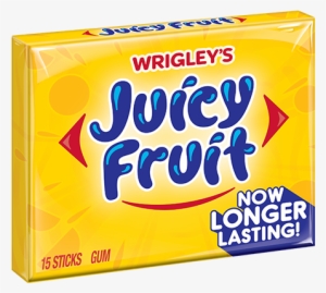 Png Transparent Download Juicy Original - Wrigley's Juicy Fruit Gum 10 Count 10 Ea