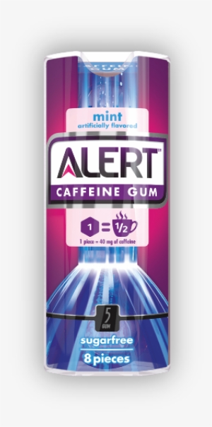 Alert Caffeine Gum Mars Wrigley - Wrigley 5 Alert Mint Gum