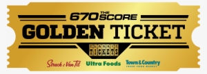 Score The Golden Ticket - Orange