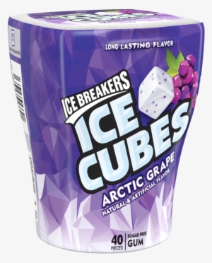 Ice Breakers Ice Cubes, Sugar Free Grape Gum, - Cubes Gum Arctic Grape