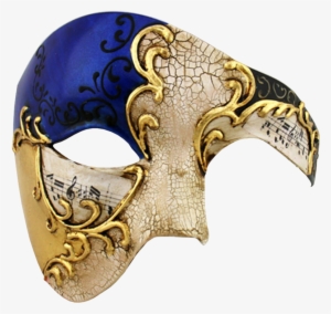 Gold Series Phantom Of The Opera Half Face Masquerade