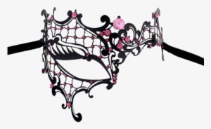 Burlesque-boutique Women's Signature Phantom Of The - Mardi Gras Masks Half Face
