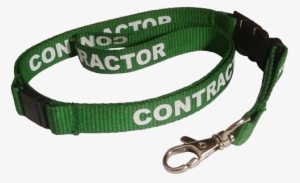 Contractor Lanyard Green 15mm Lobster Claw L 15s Cont - Belt