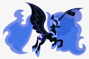 Nightmare Moon - Mlp Nightmare Moon Flying