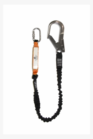 Elasticated Single Lanyard - Fall Arrest