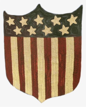 Patriotic Shield By Polly Minick - Glow In The Dark Stickers Sterren