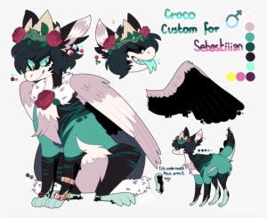 Clip Download Furry Croco Custom By Iyd On Deviantart - Furry Character Design Ideas