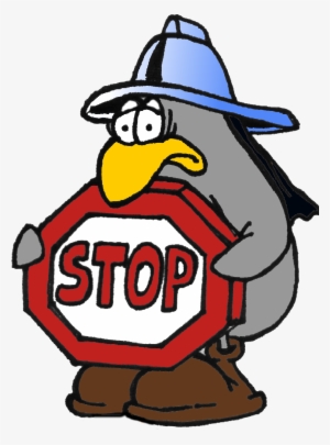 Http - //www - Inf - Sgsp - Edu - Pl/pub/malunki Duze/pingwiny - Cartoon Stop Sign Png