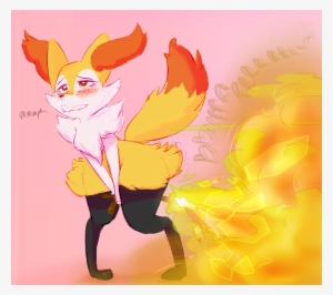 Braixen Poot - Pokemon Girls Fart