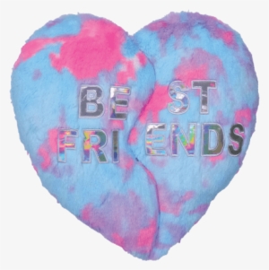 Heart Bff Furry Pillow - Bff Pillow