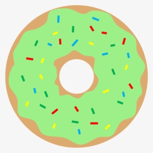 Green Donut - Circle