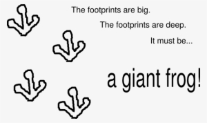Footprint Clip Art - Inference Clipart