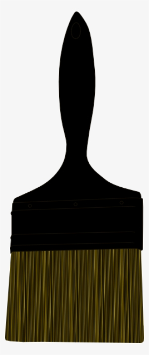 Original Png Clip Art File Paint Brush Silhouete Svg