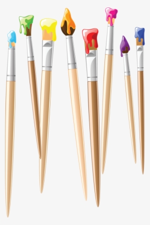 Paint Brushes Clipart Paint Brushes Painting Clip Art - Paint Brushes Clip Art