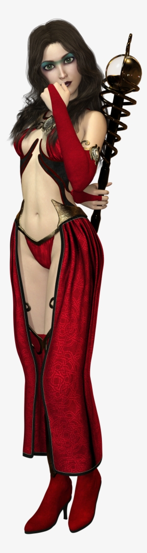 Free - Female Sorceress Png